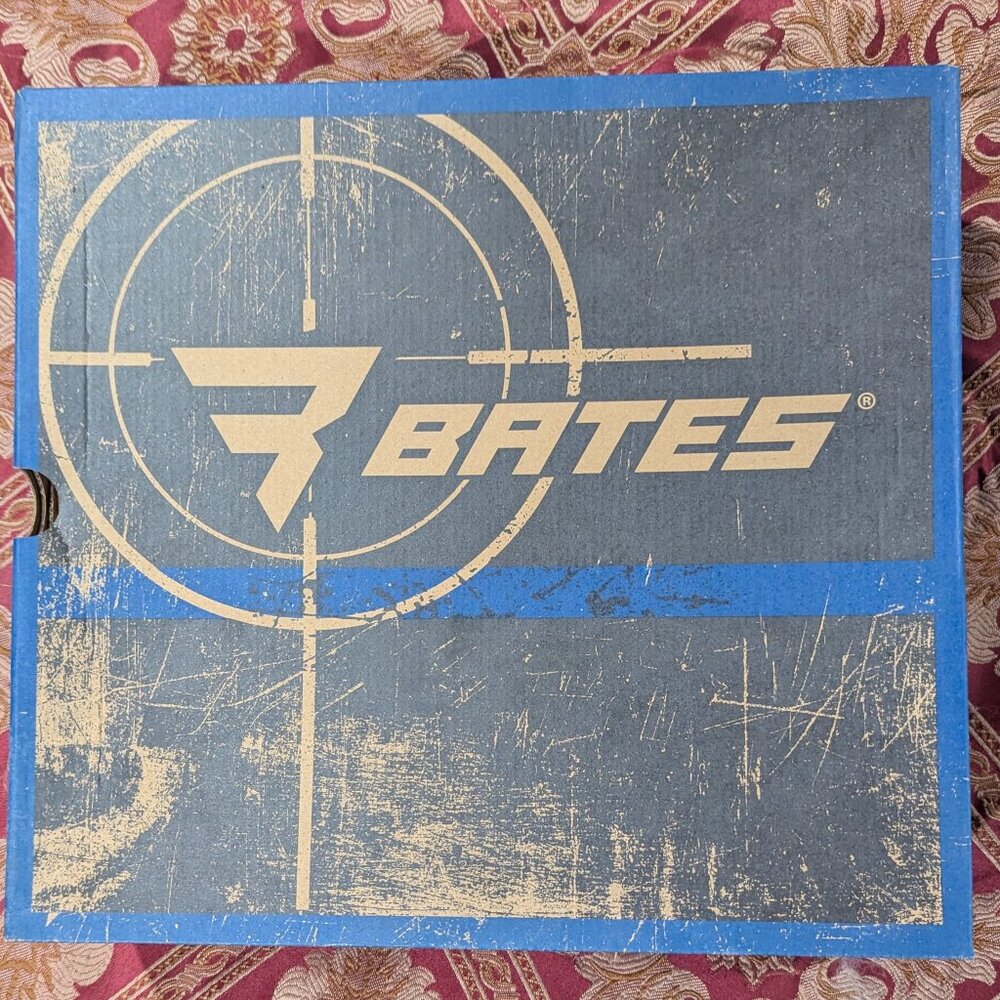 Bates Men's Tactical Sport 2 Tall Side Zip Dryguard Boots Size 12 Wide